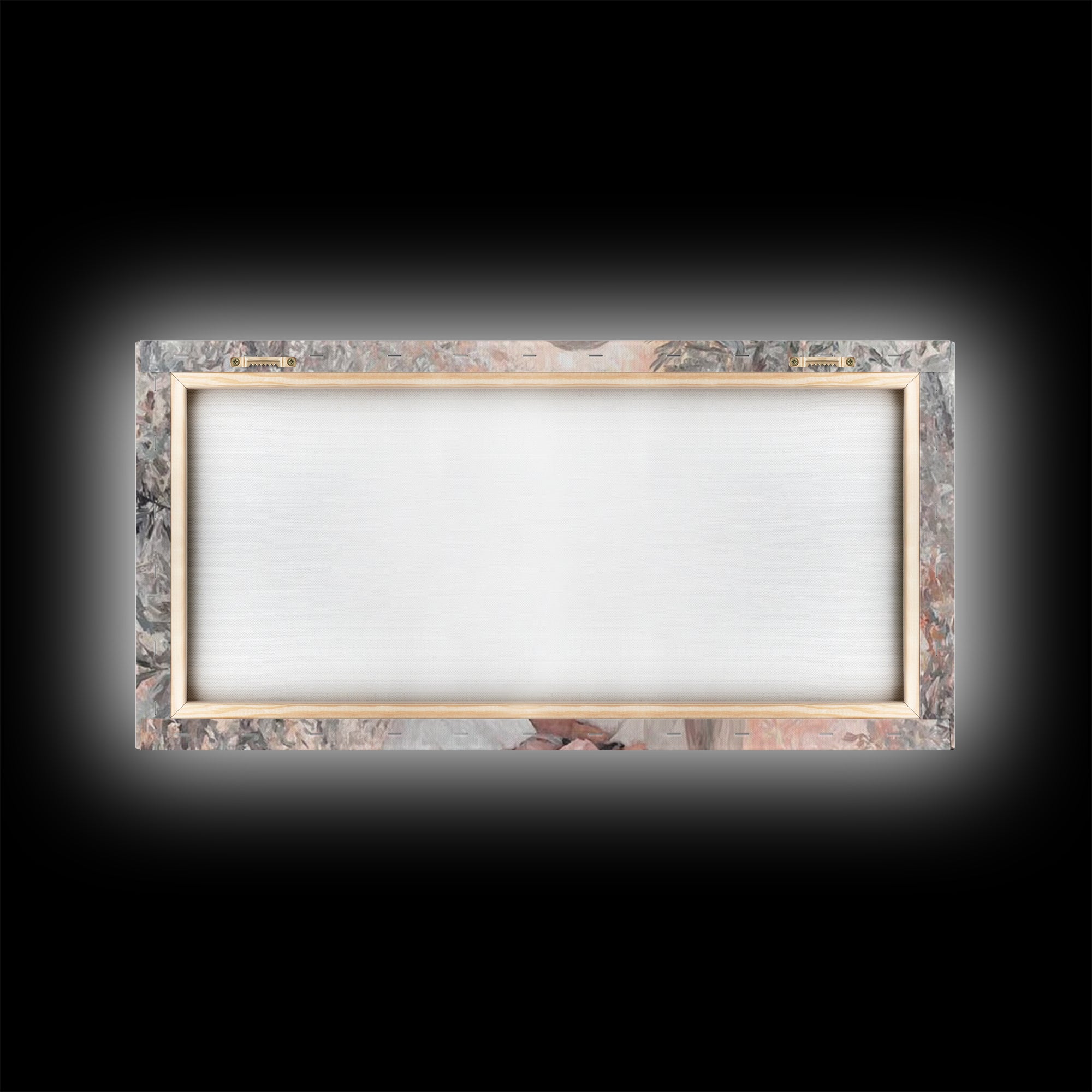 Garden Of Light – Framed Canvas Print – Jesus Painting – Christian Art Canvas – Christian Wall Art – Subtle Christian Art