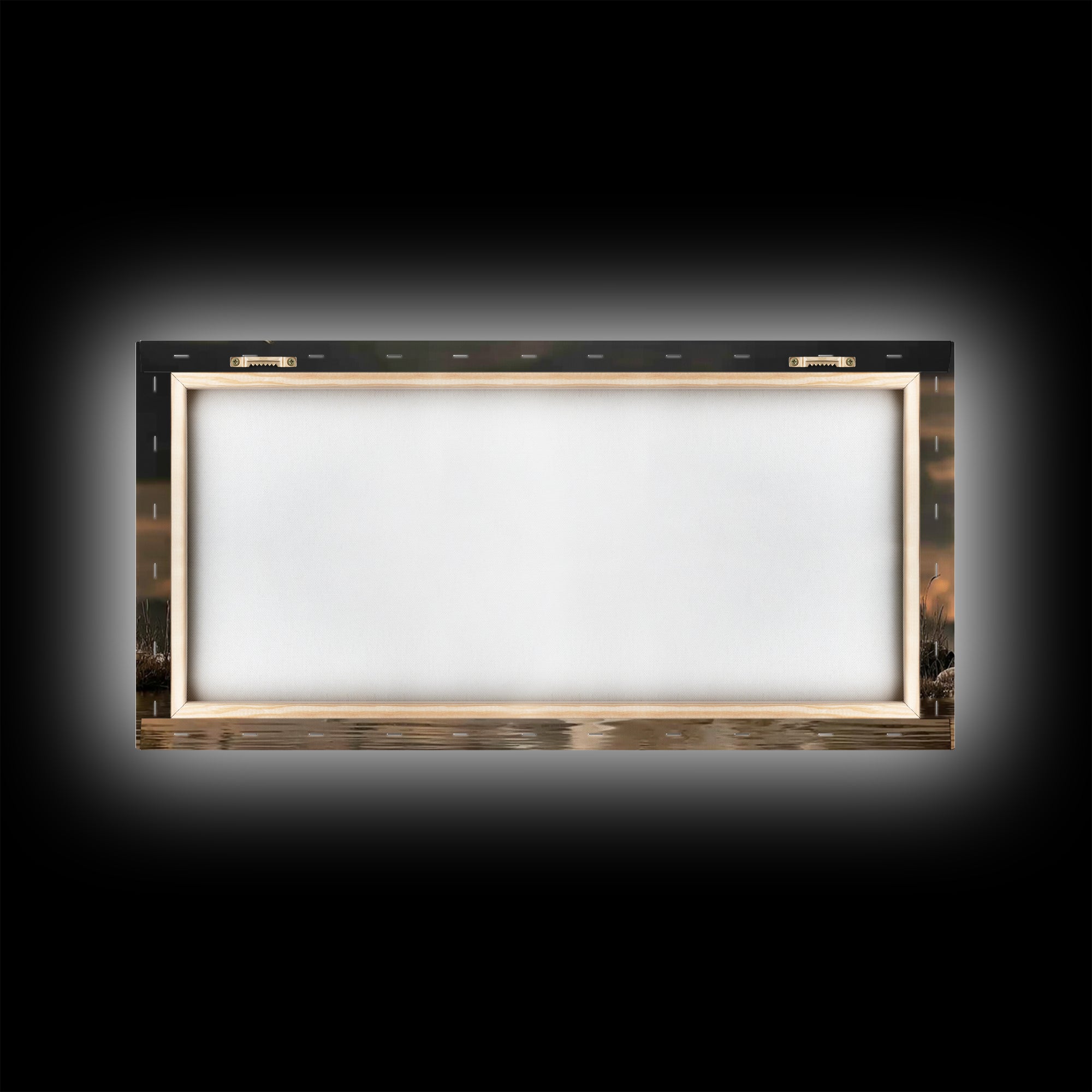 Evening Provision – Framed Canvas Print – Jesus Painting – Christian Christmas Art – Moody Christian Art – Christian Art Work
