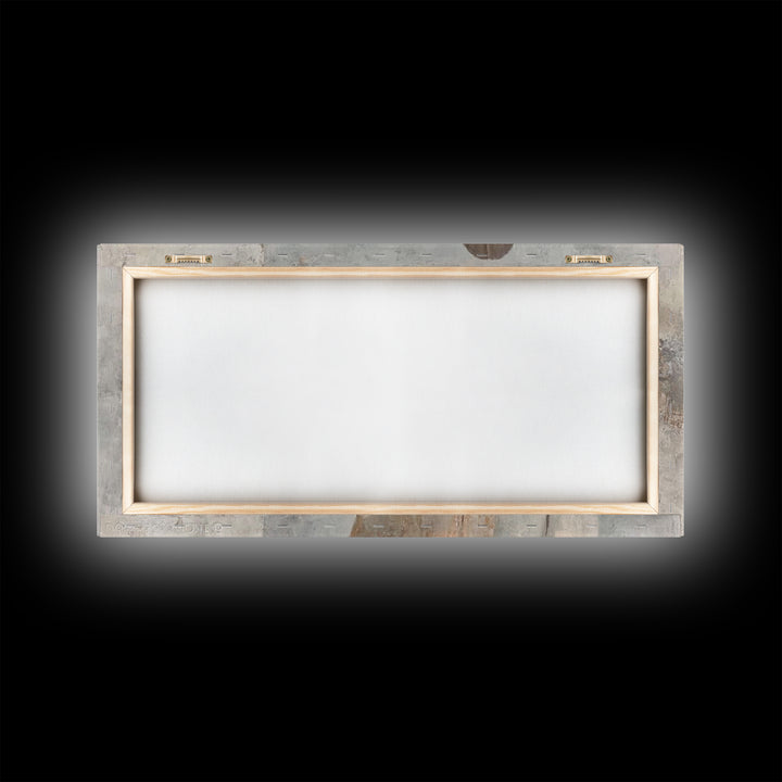 Silent Guiding Flame | Framed Canvas Print | Christian Art Canvas | Christian Wall Art | Jesus Painting | Christian Christmas