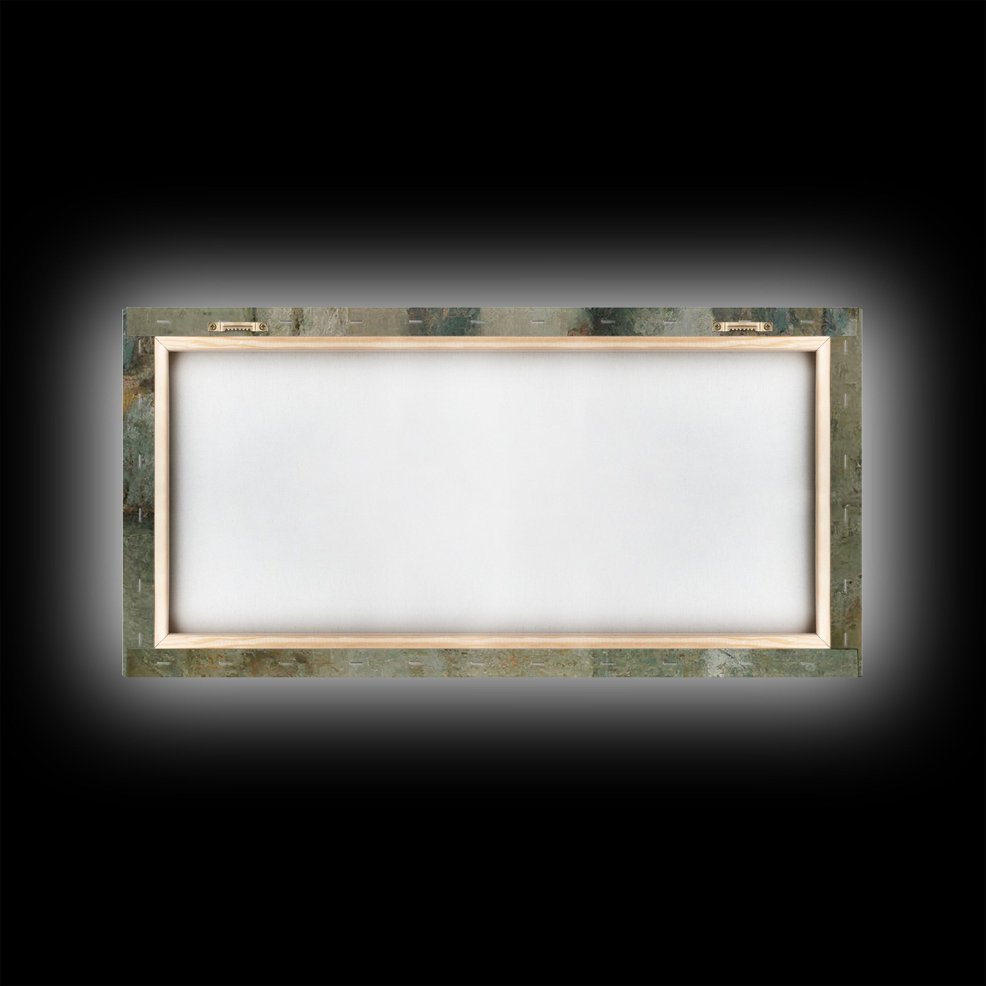 Humble Service, Framed Canvas Print, Christian Wall Art, Christian Art Canvas, Christian Painting, Christian Decor, Subtle Christian Art