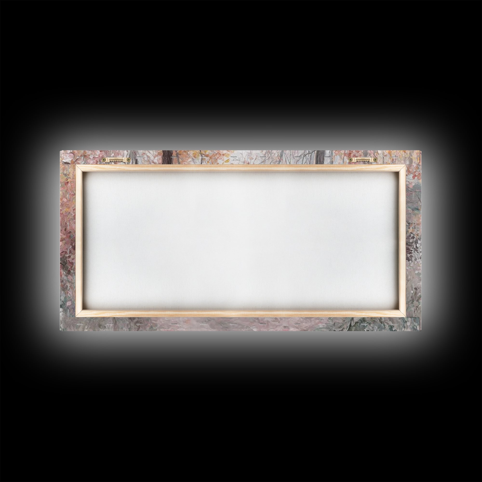 Soft Heavenly Road | Framed Canvas Print | Christian Art Canvas | Jesus Painting | Christian Wall Art | Christian Decor