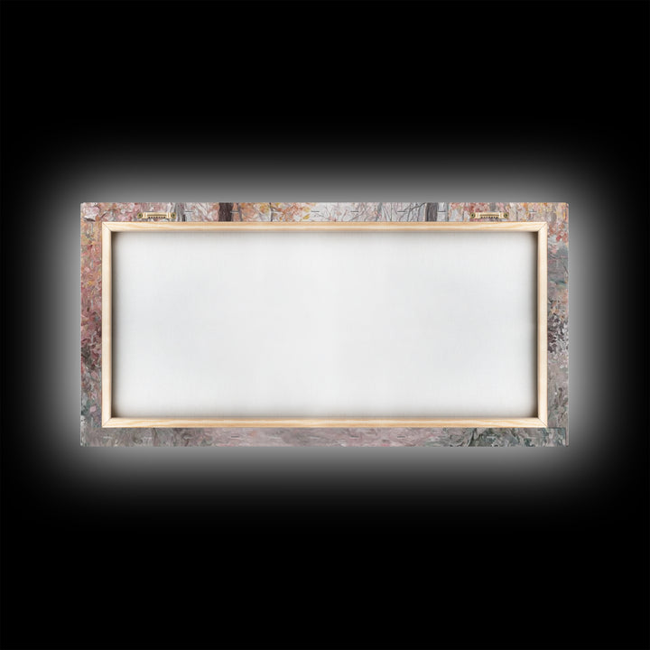 Soft Heavenly Road | Framed Canvas Print | Christian Art Canvas | Jesus Painting | Christian Wall Art | Christian Decor