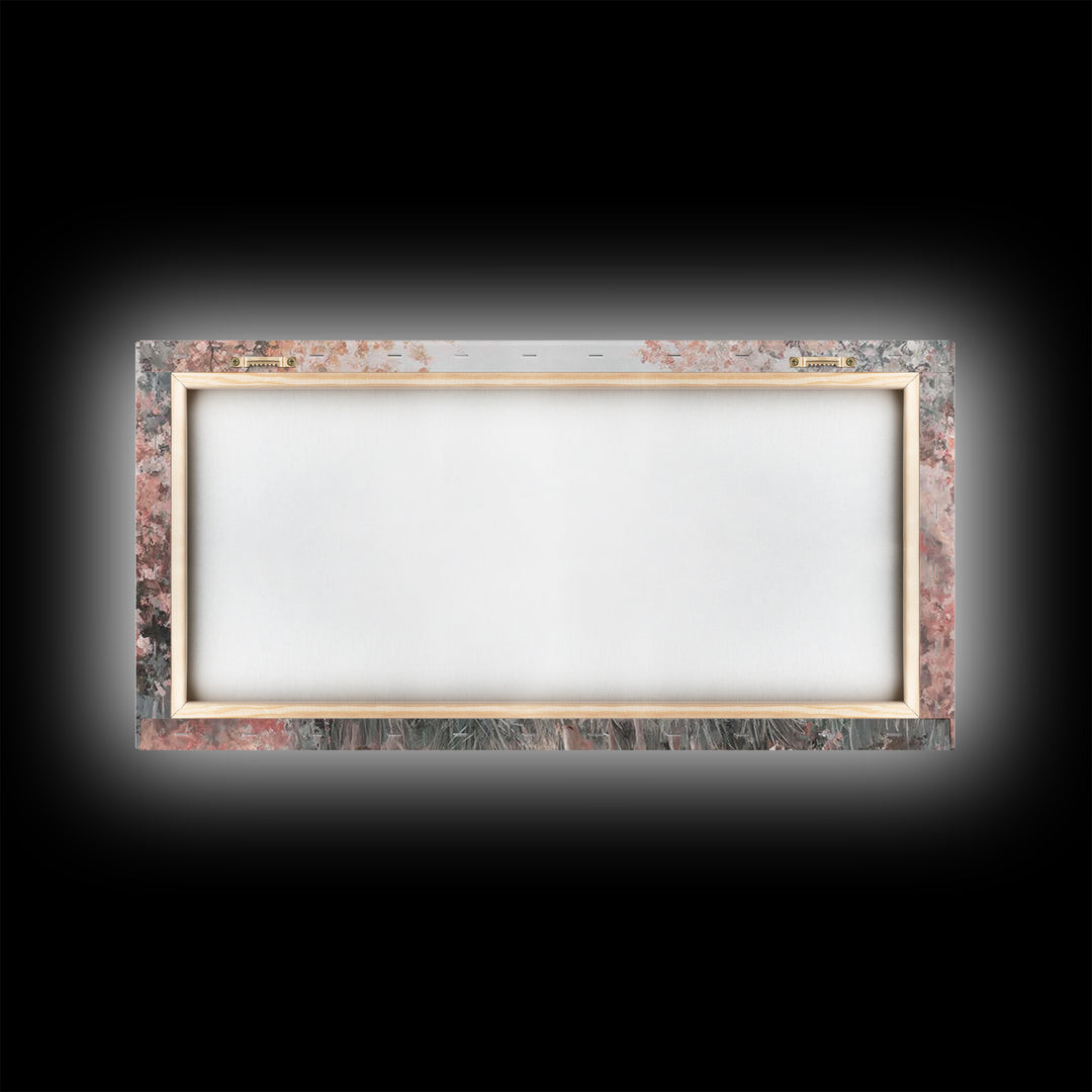 Blossoms Of Grace – Framed Canvas Print – Christian Wall Art – Jesus Painting – Christian Decor – Christian Art Canvas – Christmas Art