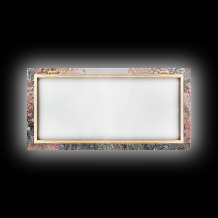 Blossoms Of Grace – Framed Canvas Print – Christian Wall Art – Jesus Painting – Christian Decor – Christian Art Canvas – Christmas Art