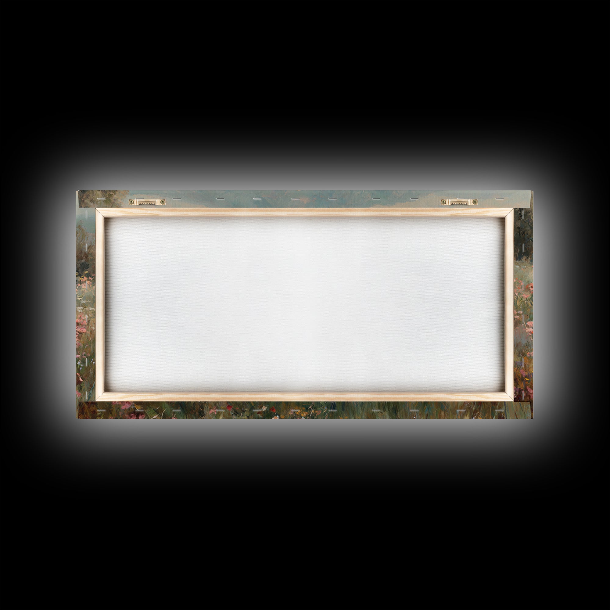 Garden Of Promise – Framed Canvas Print – Christian Art Canvas – Jesus Painting – Christian Wall Art – Christmas Art Prints – Christian Gif