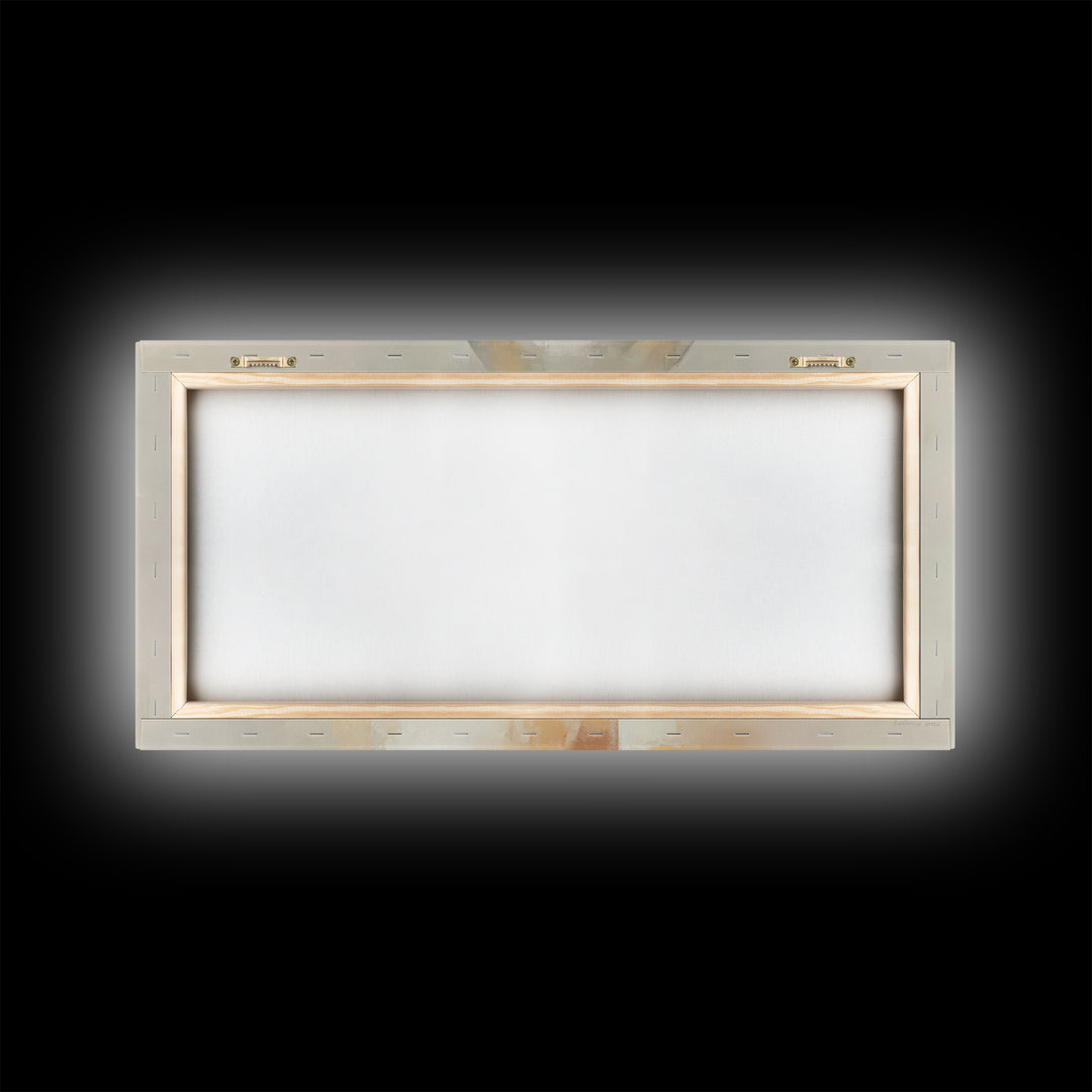 Sacred Reflection – Framed Canvas Print – Jesus Wall Art – Christian Art Canvas – Christian Decor for Home – Subtle Christian Paintings – C