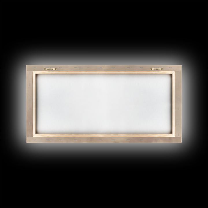 Holy Manger Light – Framed Canvas Print – Christian Art Canvas – Christian Christmas Art – Minimalist Christian Art – Jesus Painting
