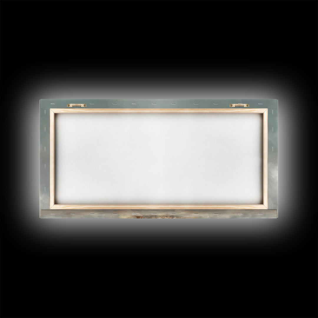 Eternal Light – Framed Canvas Print – Christian Art Canvas – Jesus Painting – Christian Christmas Art – Christian Wall Art