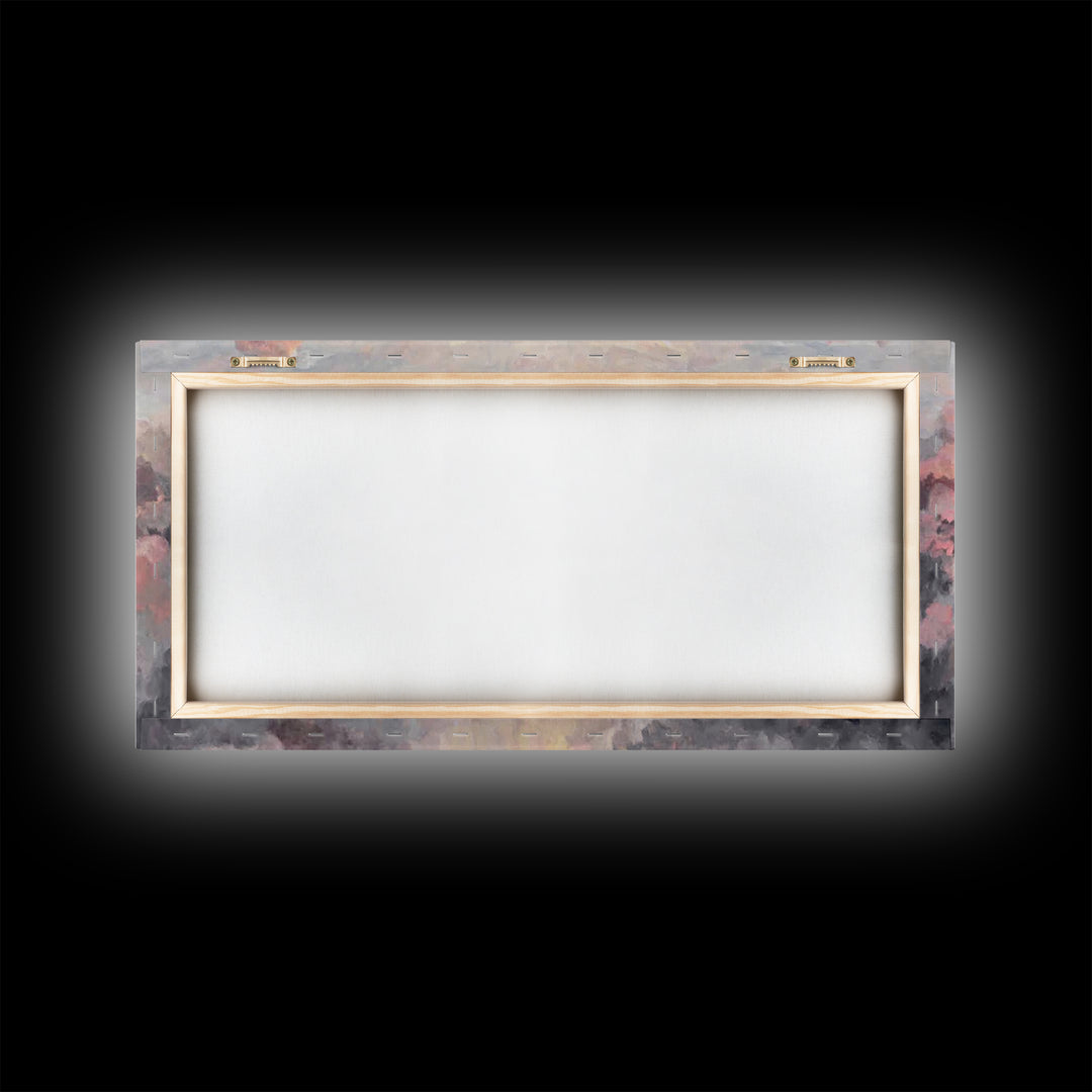 Celestial Pathway – Framed Canvas Print – Christian Wall Art – Christian Art Painting – Subtle Christian Art – Modern Christian Painting –