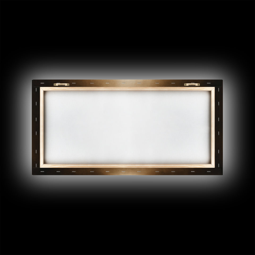 Sacred Evening – Framed Canvas Print – Christian Wall Art – Jesus Painting – Christian Christmas Art – Christian Decor – Christian Gift