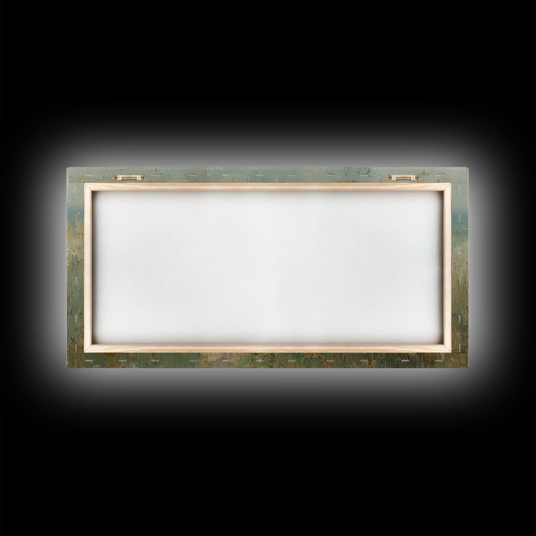 White Covenant | Framed Canvas Print | Christian Art Canvas | Christian Wall Art | Jesus Painting | Christian Christmas Art | Christian Dec