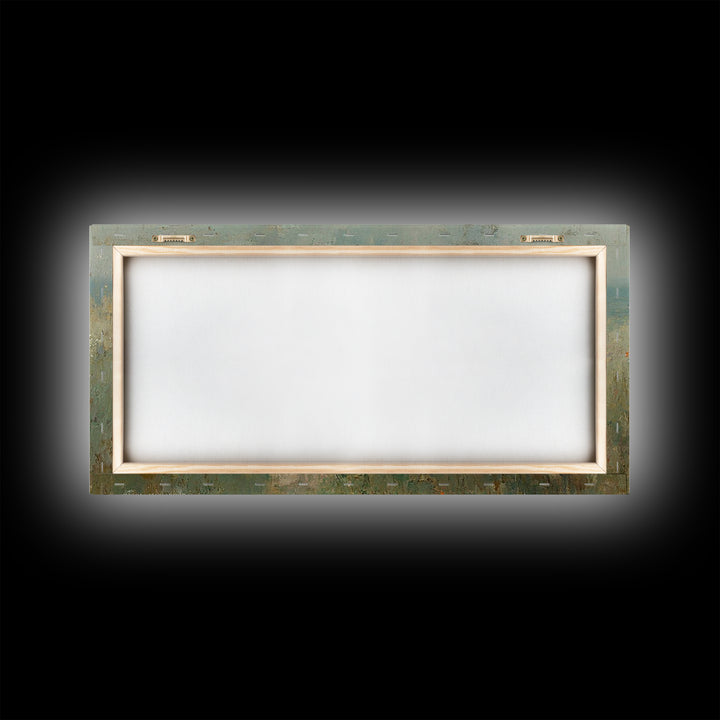 White Covenant | Framed Canvas Print | Christian Art Canvas | Christian Wall Art | Jesus Painting | Christian Christmas Art | Christian Dec