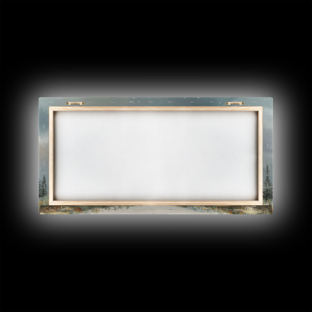 Heaven’s Horizon - Framed Canvas Print - Modern Christian Art - Christian Wall Art - Christian Art Print - Christian Gift