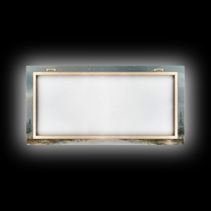 Heaven’s Horizon - Framed Canvas Print - Modern Christian Art - Christian Wall Art - Christian Art Print - Christian Gift