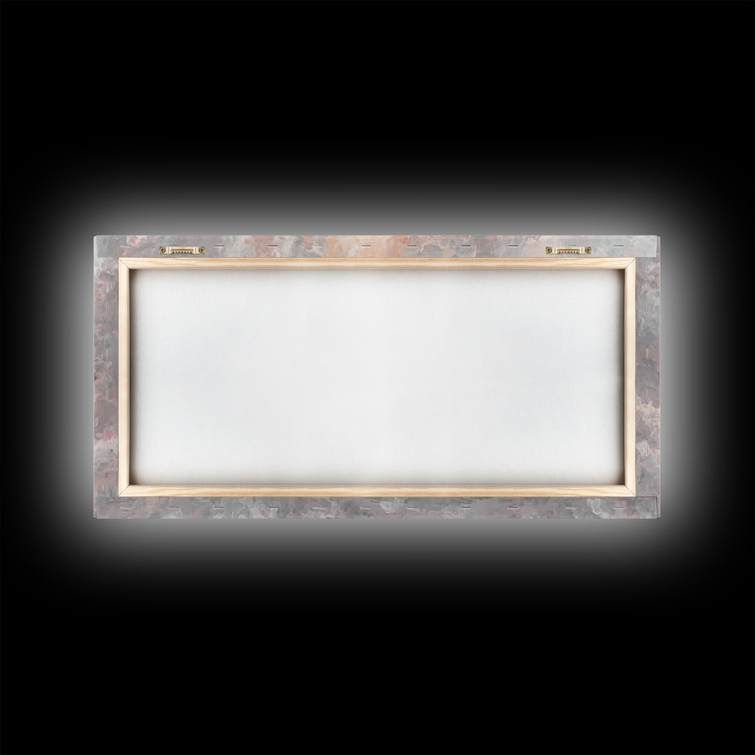 Heavenly Stillness – Framed Canvas Print – Christian Wall Art – Christian Art Canvas – Jesus Painting – Modern Christian Art – Christian De