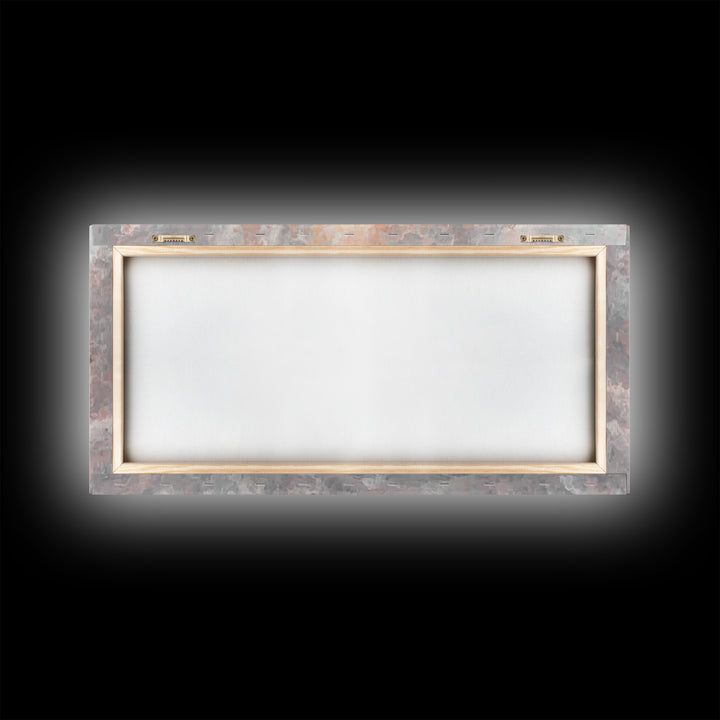 Heavenly Stillness – Framed Canvas Print – Christian Wall Art – Christian Art Canvas – Jesus Painting – Modern Christian Art – Christian De
