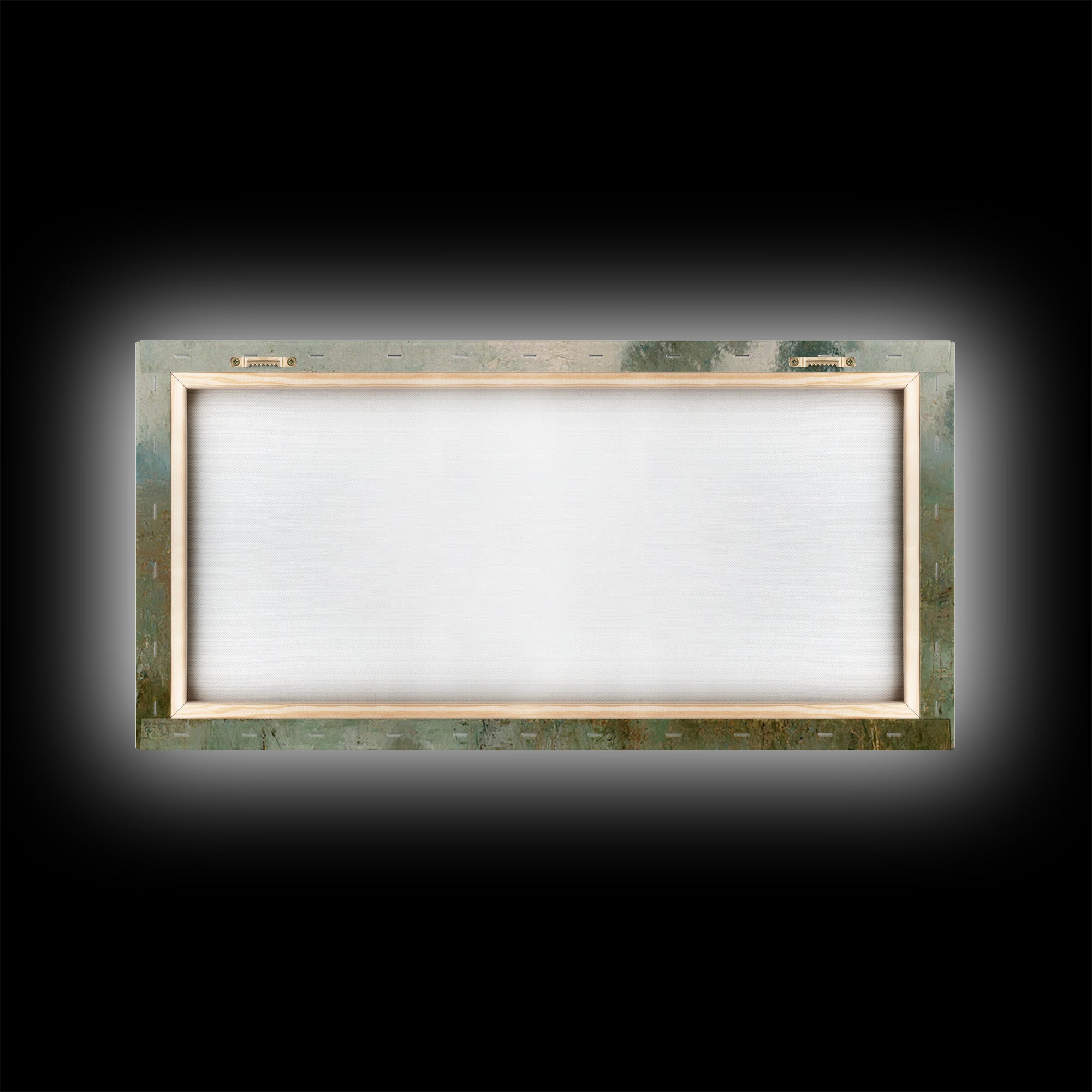 Silent Meadow Light – Framed Canvas Print – Christian Art Canvas – Jesus Painting – Christian Wall Art – Vintage Christian Painting – Chris