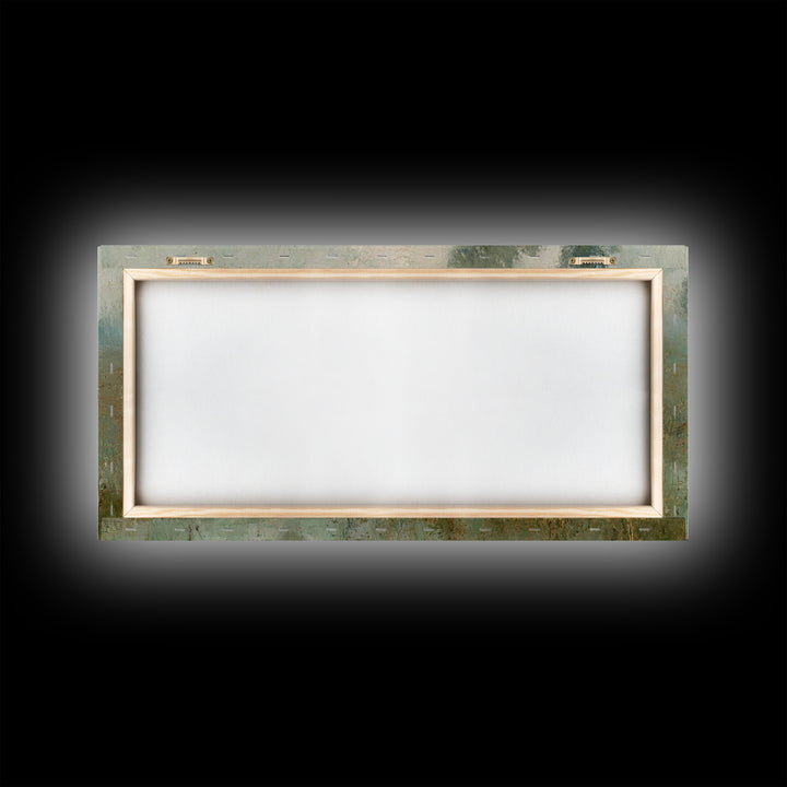 Silent Meadow Light – Framed Canvas Print – Christian Art Canvas – Jesus Painting – Christian Wall Art – Vintage Christian Painting – Chris