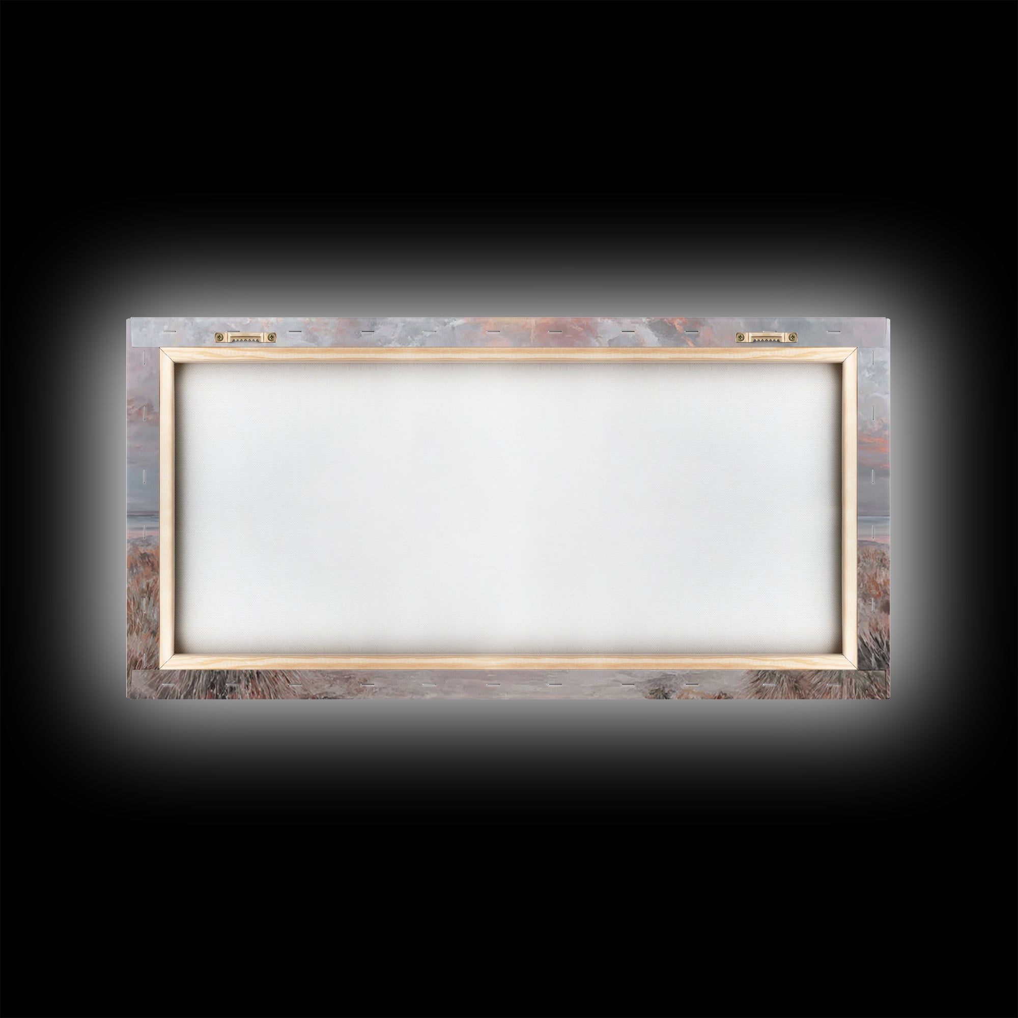 Manger Light – Framed Canvas Print – Christian Christmas Art – Christmas Wall Art – Jesus Painting – Christian Art Canvas – Christian Decor