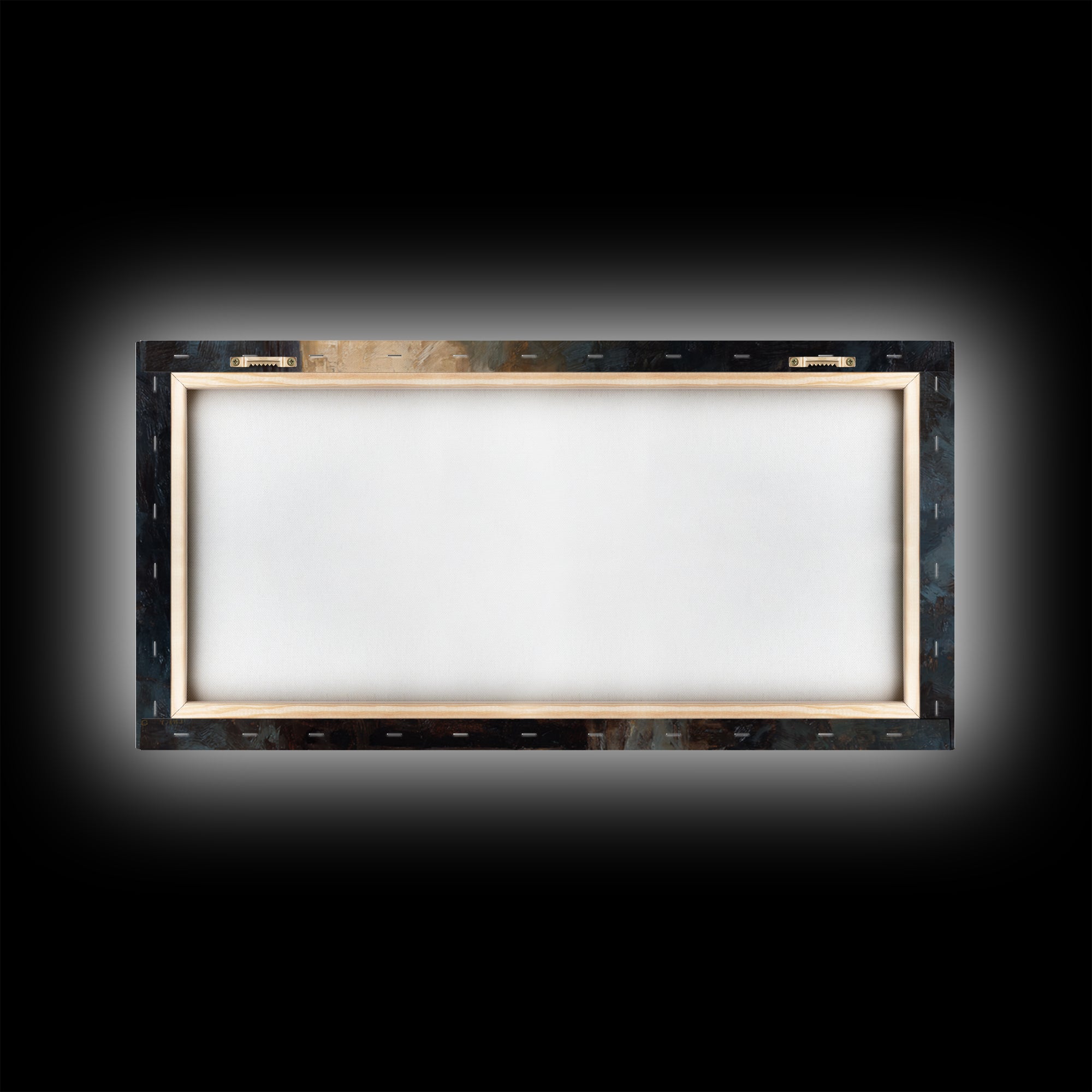 Holy Cradle Light – Framed Canvas Print – Christian Wall Art – Jesus Painting – Christian Art Canvas – Christian Christmas Art – Christian