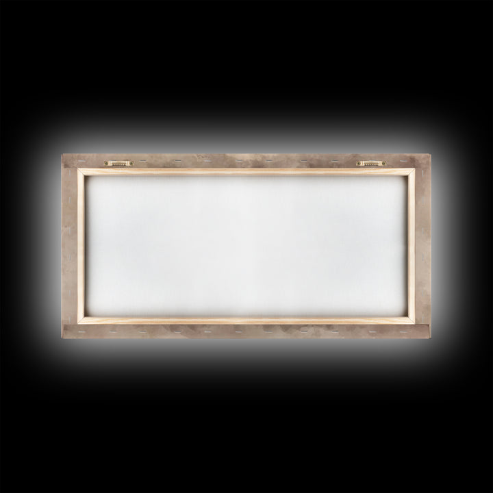 Holy Night Serenity, Framed Canvas Print, Christian Wall Art, Christian Art Canvas, Jesus Painting, Christian Christmas Art