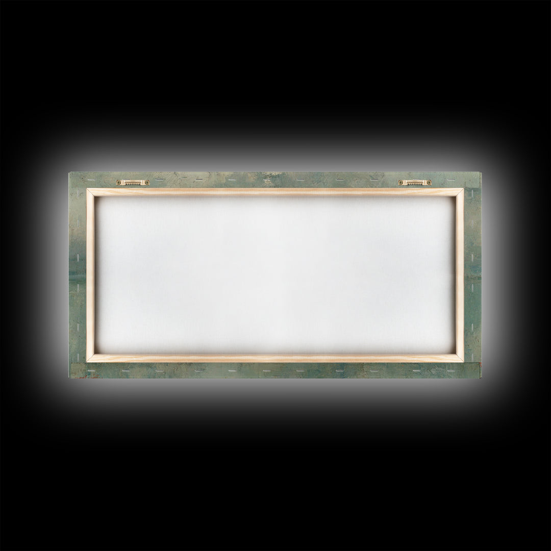 Solitary Grace Path – Framed Canvas Print – Christian Wall Art – Christian Art Canvas – Jesus Painting – Subtle Christian Art – Christian D