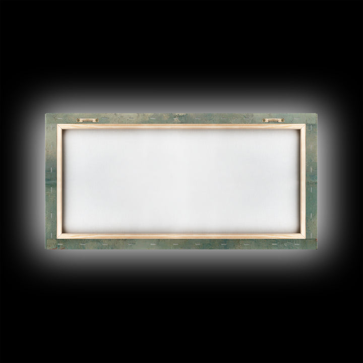 Solitary Grace Path – Framed Canvas Print – Christian Wall Art – Christian Art Canvas – Jesus Painting – Subtle Christian Art – Christian D