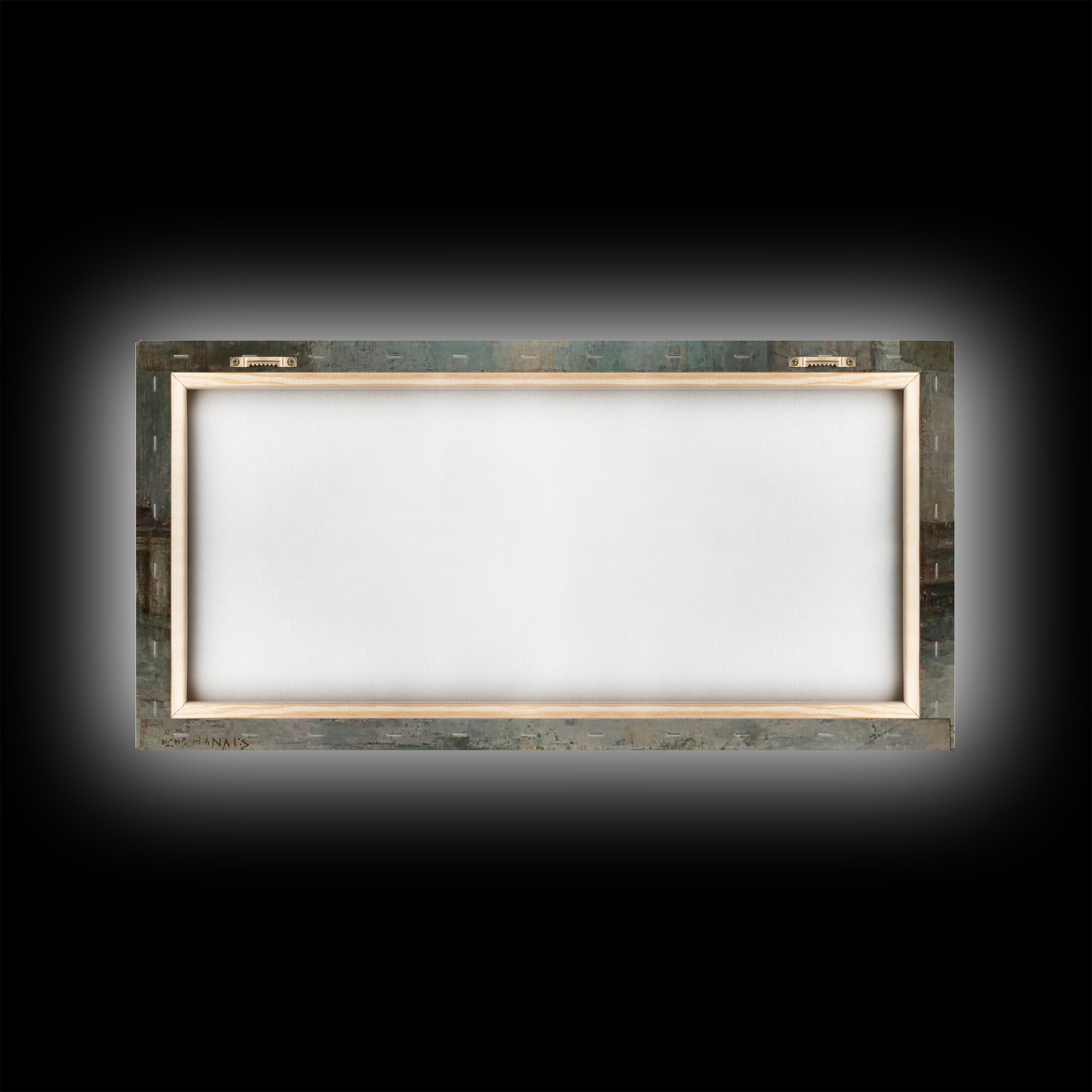 Desert Light – Framed Canvas Print | Christian Wall Art | Abstract Christian Art | Subtle Christian Paintings | Christian Art Canvas | Chri