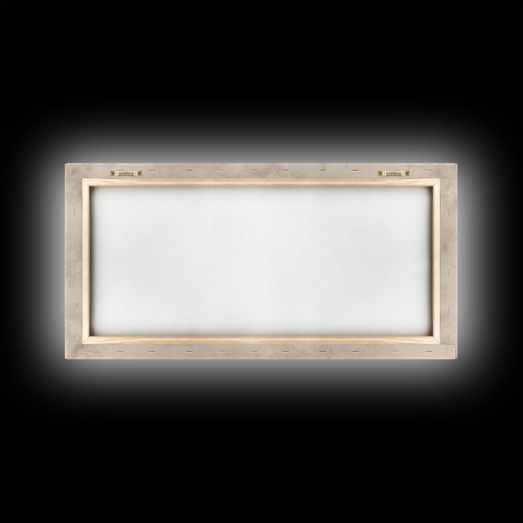 Eternal Light – Framed Canvas Print – Christian Art Painting – Christian Wall Art – Jesus Painting Canvas – Moody Christian Art – Christian