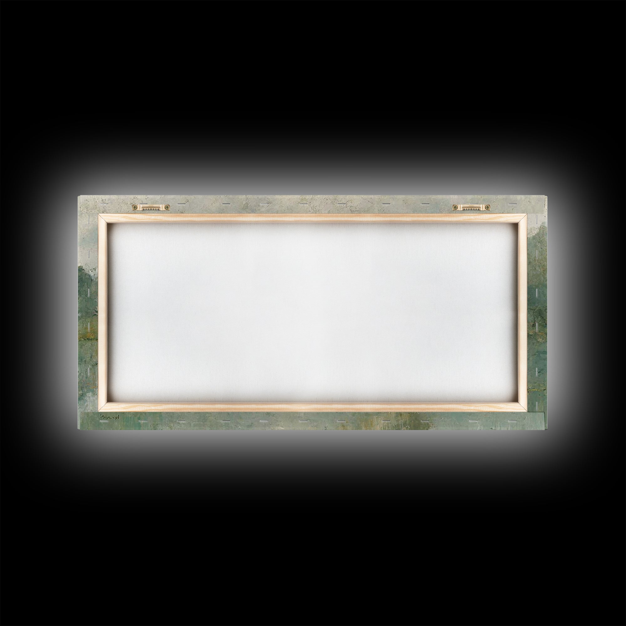 Morning Stillness, Framed Canvas Print, Christian Wall Art, Christian Art Canvas, Subtle Christian Art, Christian Painting, Christian Decor