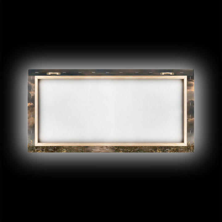 Crosslight Summit | Framed Canvas Print | Christian Wall Art | Moody Christian Art | Christian Art Canvas | Christian Decor For Home | Chri