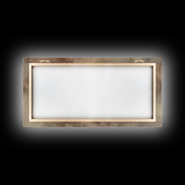 Starborn Wonder - Framed Canvas Print - Christian Christmas Art - Christmas Wall Art - Moody Christmas Art - Christian Art Canvas