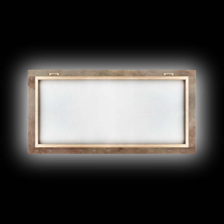 Dawn Refuge – Framed Canvas Print – Christian Wall Art – Christian Art Work – Christmas Art – Christian Decor – Jesus Painting