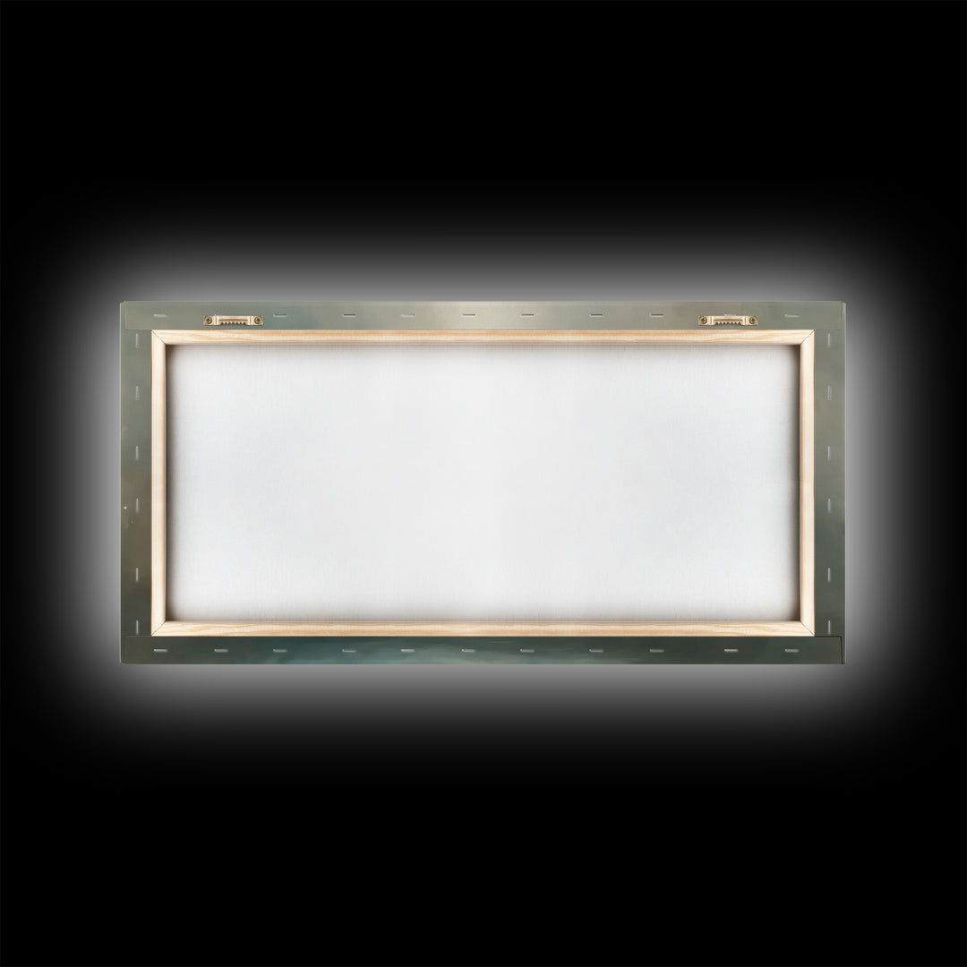 Divine Stillness – Framed Canvas Print – Christian Wall Art – Christian Art Canvas – Christian Painting – Christmas Art – Christian Decor