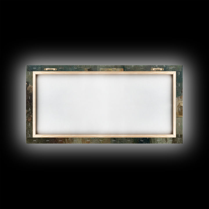 Table Of Blessings | Framed Canvas Print | Christian Art Canvas | Christian Wall Art | Subtle Christian Art | Vintage Christian Art | Jesus