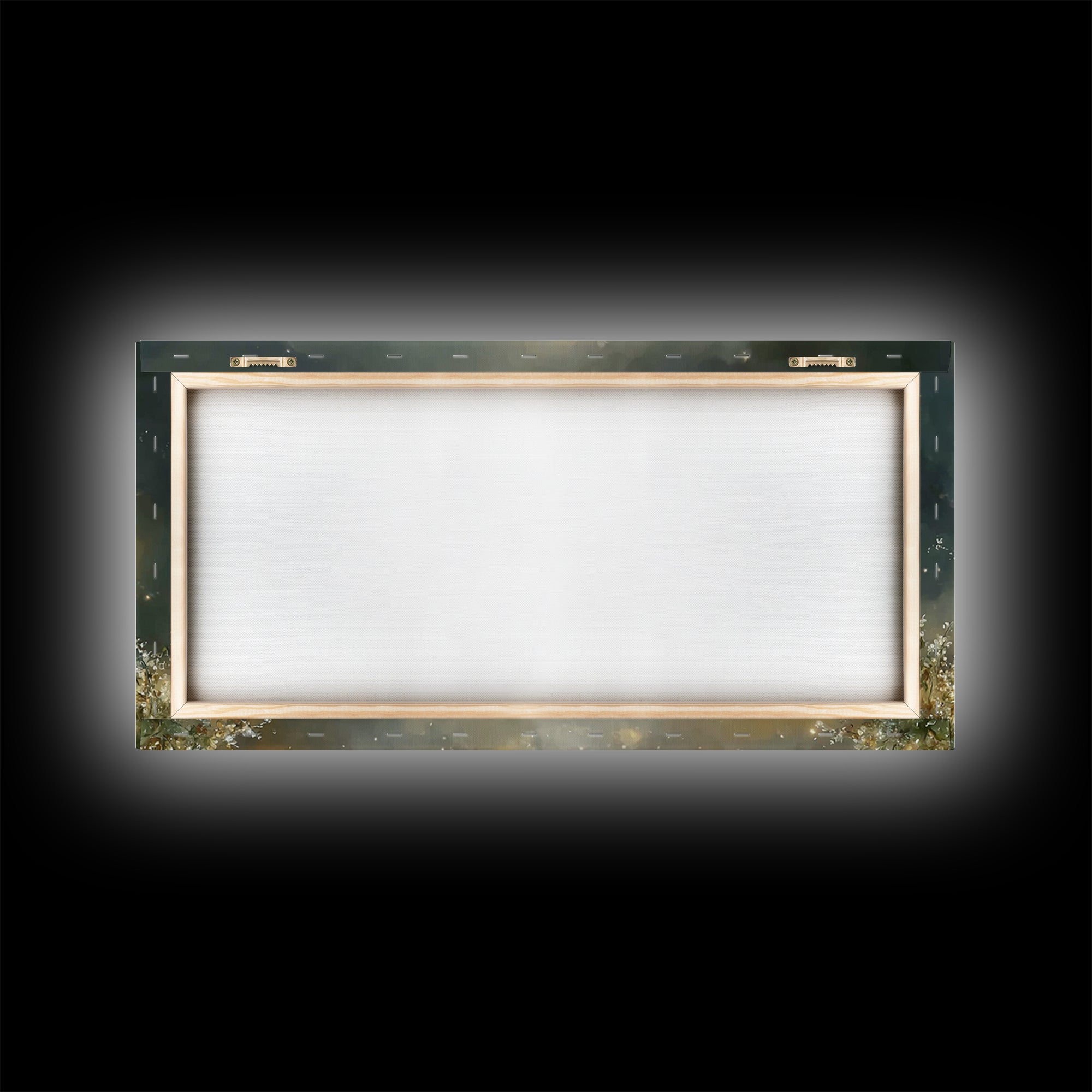 Luminous Last Supper – Framed Canvas Print – Christian Wall Art – Christian Art Print – Jesus Painting – Christmas Art Prints – Modern Chri