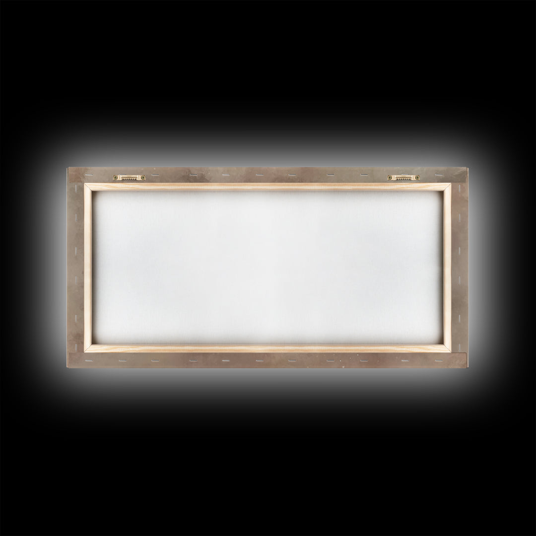 Holy Night Glow – Framed Canvas Print – Christian Wall Art – Jesus Christmas Art – Christian Art Canvas – Christmas Wall Art – Christian De