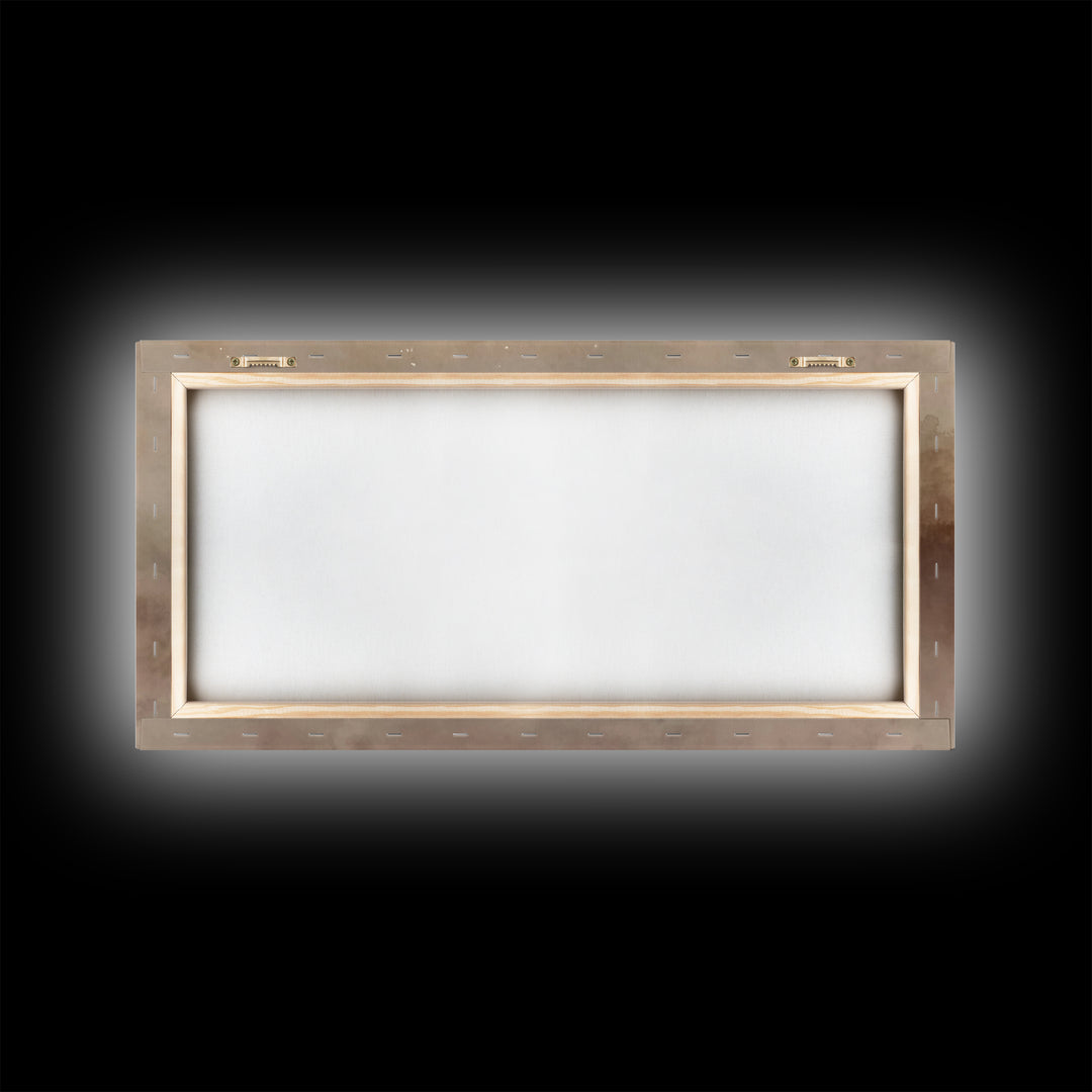 Radiant Promise – Framed Canvas Print – Christian Art – Modern Christian Painting – Christian Christmas Art – Christian Wall Art – Subtle C