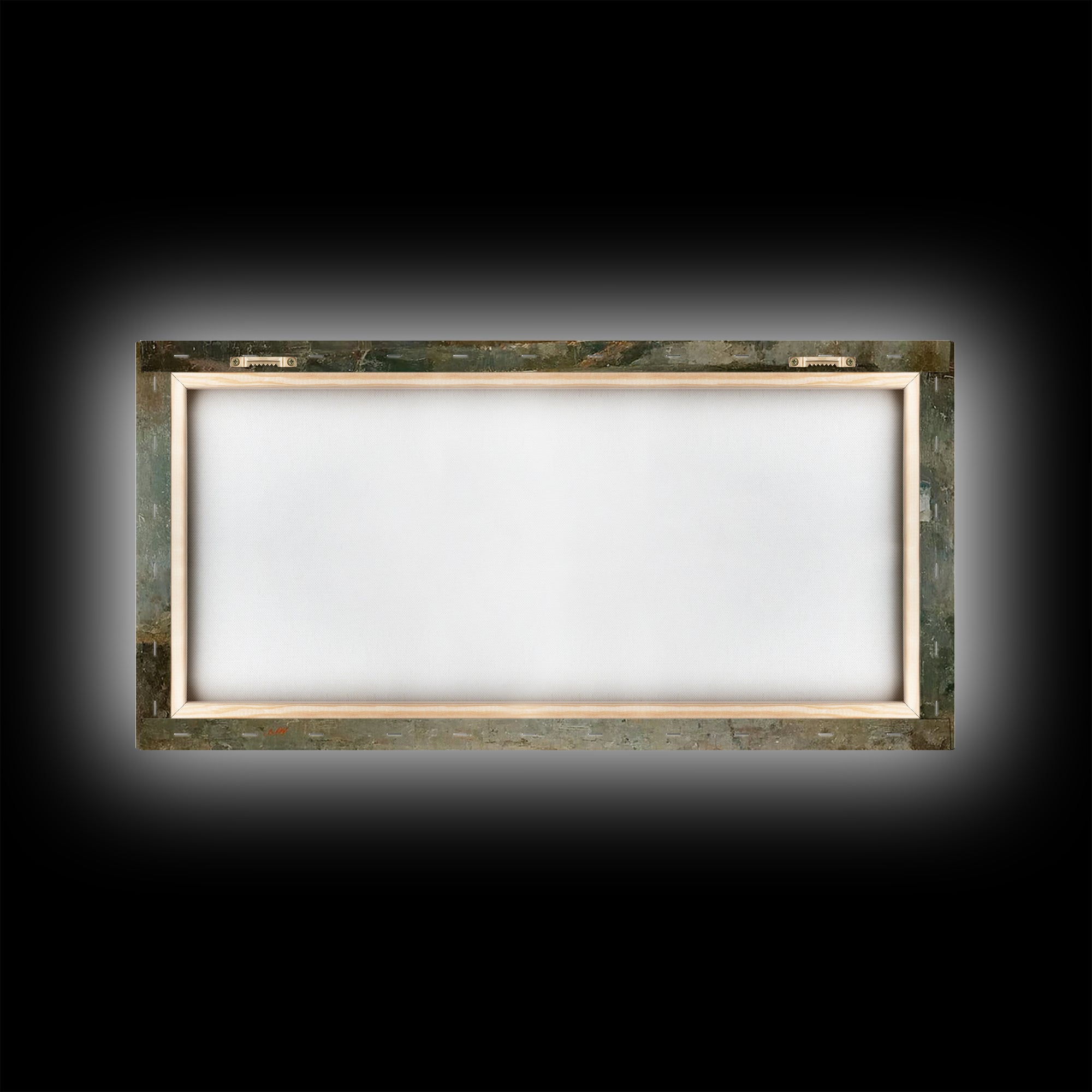 Shepherds Of Light – Framed Canvas Print – Christian Wall Art – Jesus Painting – Christmas Art – Christian Decor – Christian Christmas