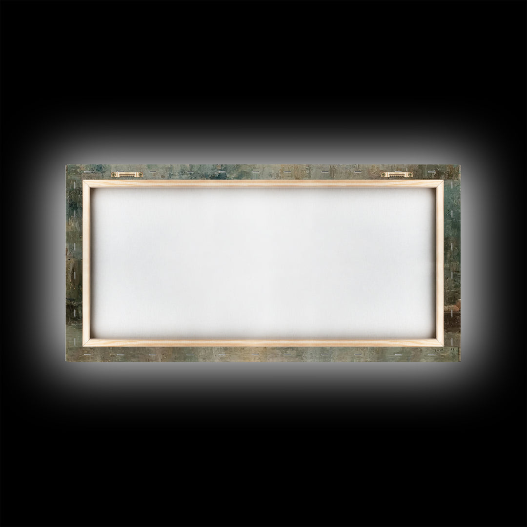 Radiant Nativity Calm – Framed Canvas Print – Christian Wall Art – Jesus Art Print – Christmas Art – Christian Christmas – Christian Decor