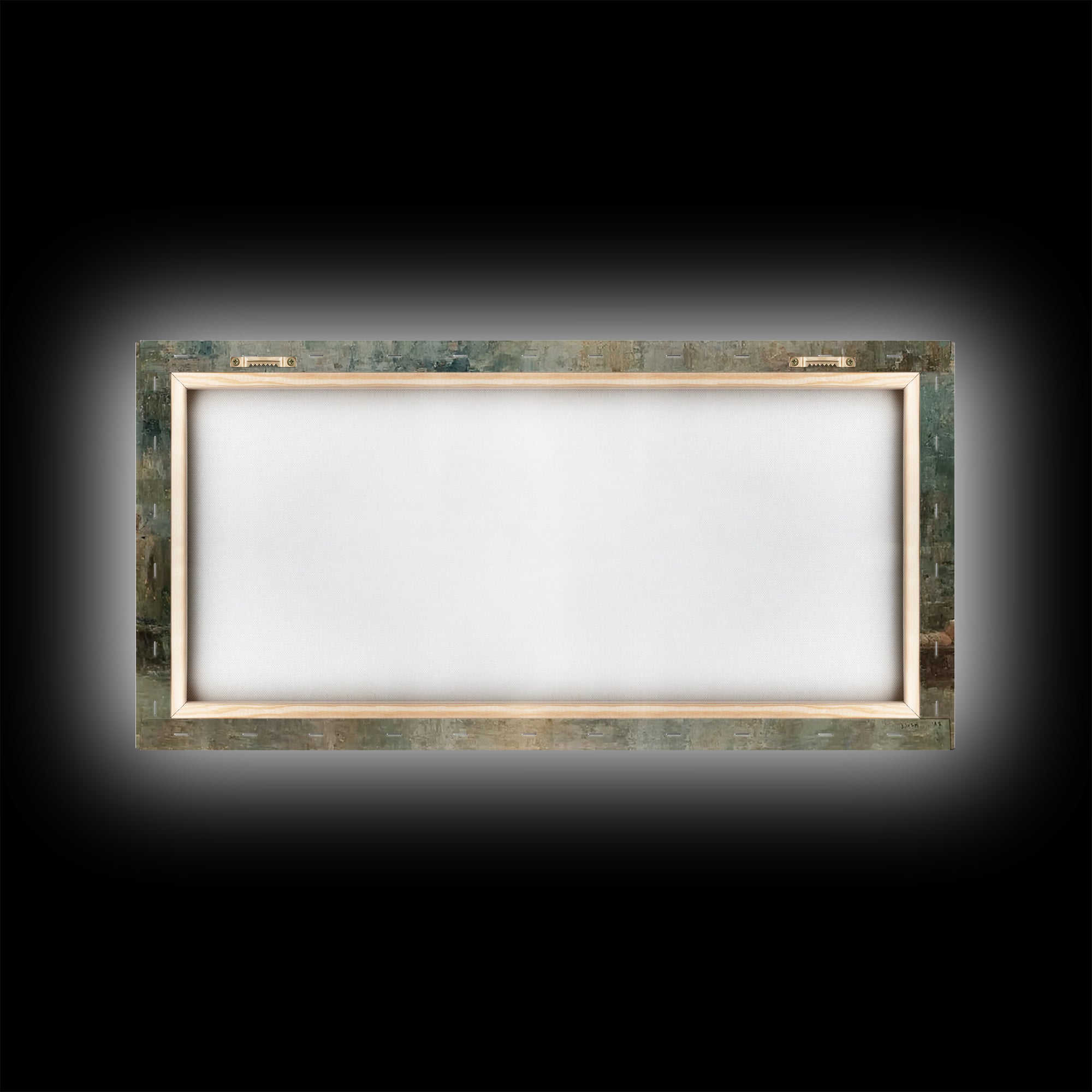 Radiant Nativity Calm – Framed Canvas Print – Christian Wall Art – Jesus Art Print – Christmas Art – Christian Christmas – Christian Decor