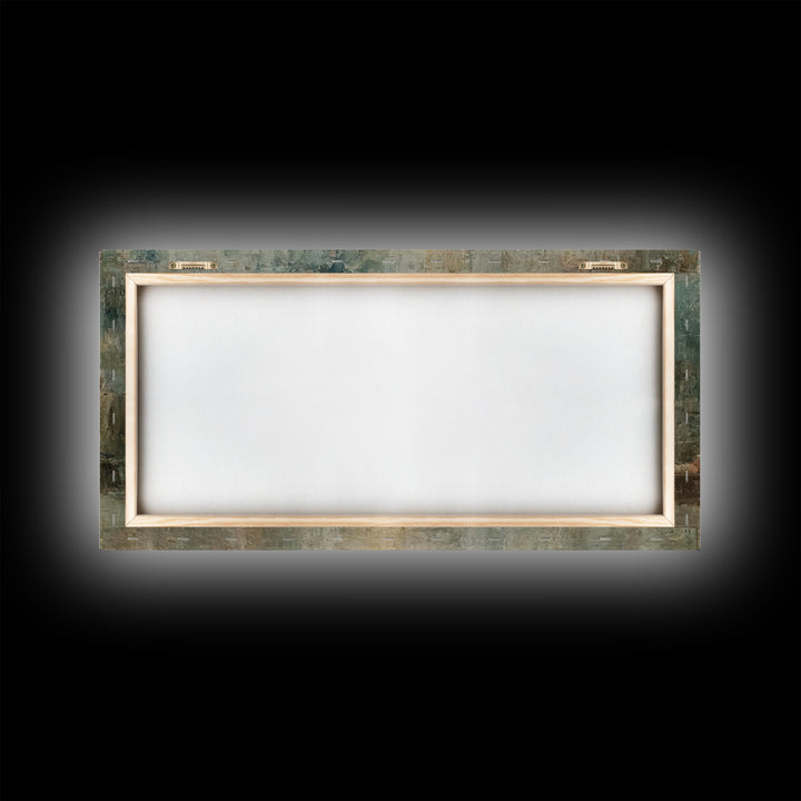 Radiant Nativity Calm – Framed Canvas Print – Christian Wall Art – Jesus Art Print – Christmas Art – Christian Christmas – Christian Decor