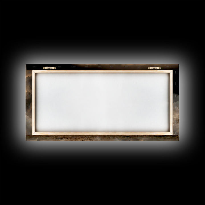 Resurrection Promise – Framed Canvas Print – Christian Wall Art – Christian Christmas Art – Jesus Christmas Art – Christian Decor – Christm
