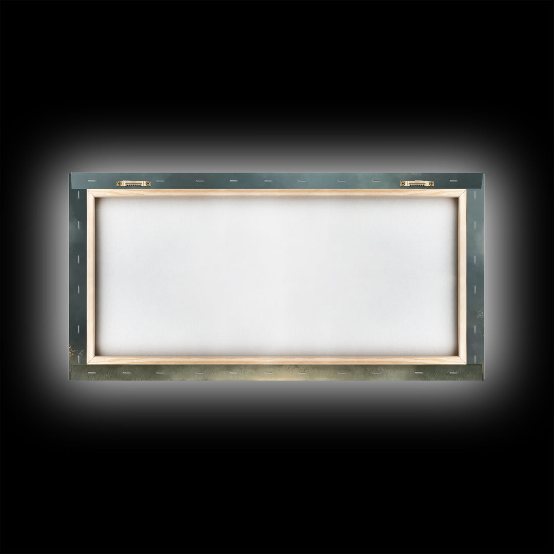 Empty Tomb Glory – Framed Canvas Print – Christian Art Canvas – Christian Wall Art – Christian Painting – Moody Christian Art – Christian D