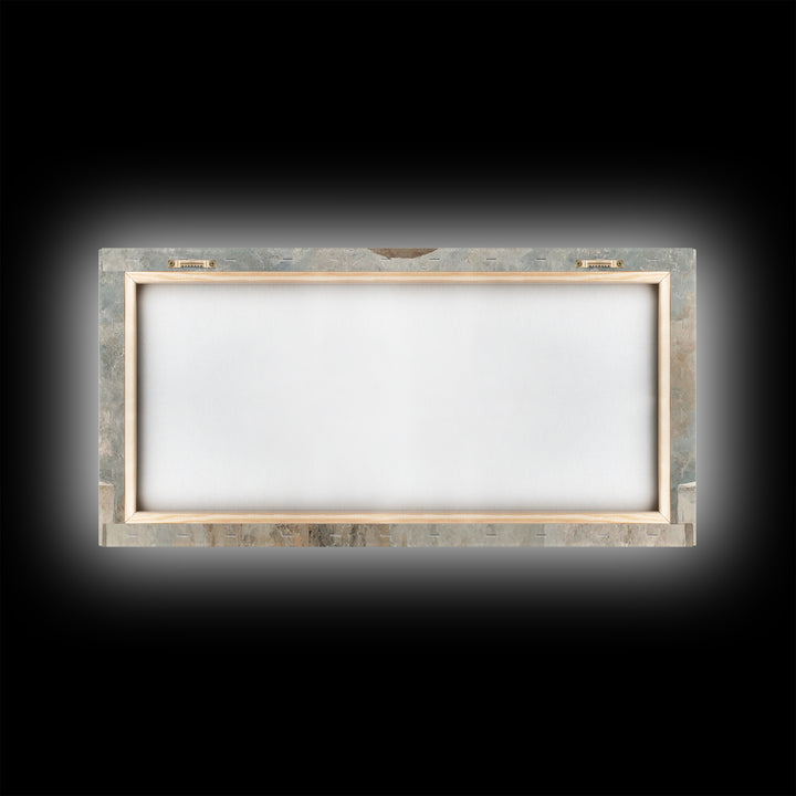 Sacred Passage – Framed Canvas Print – Minimalist Christian Art – Christian Wall Art – Modern Christian Art – Christian Art Print – Subtle
