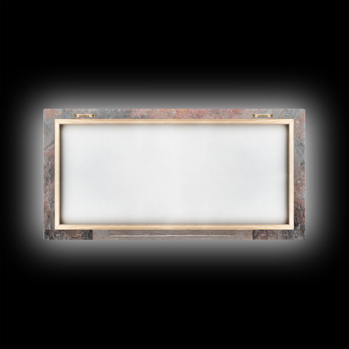 Radiant Tomb Light – Framed Canvas Print – Christian Wall Art – Christian Art Canvas – Jesus Painting – Christian Christmas Art
