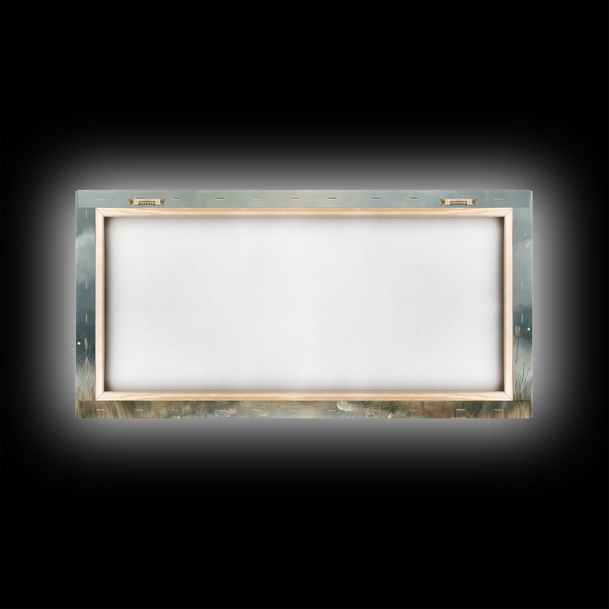 Silent Flock Light – Framed Canvas Print – Christian Wall Art – Christian Art Canvas – Christian Art – Subtle Christian Art – Christmas Art