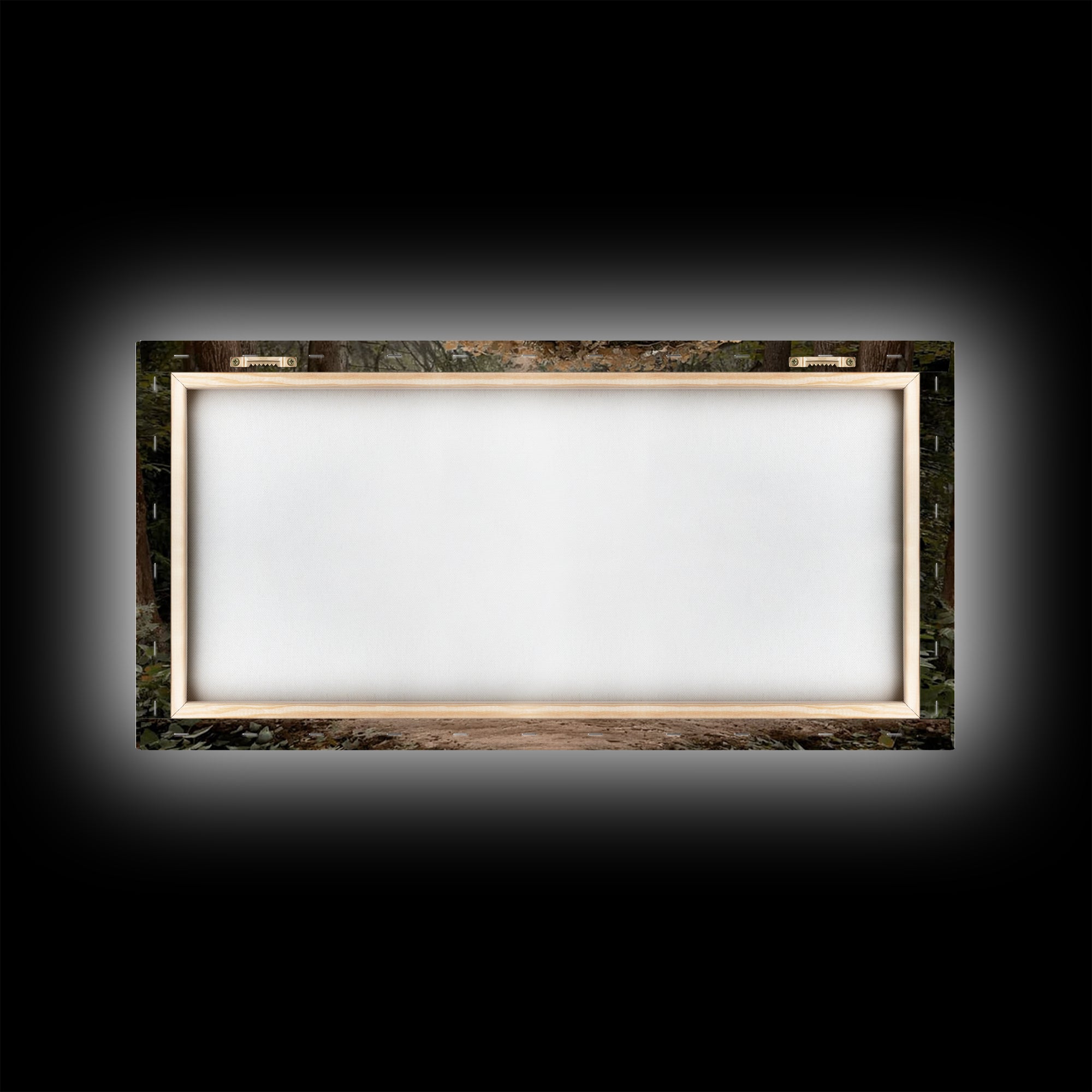 Forest Cross Glow – Framed Canvas Print – Christian Art Canvas – Christian Art – Christian Wall Art – Christian Decor – Christian Gift Idea