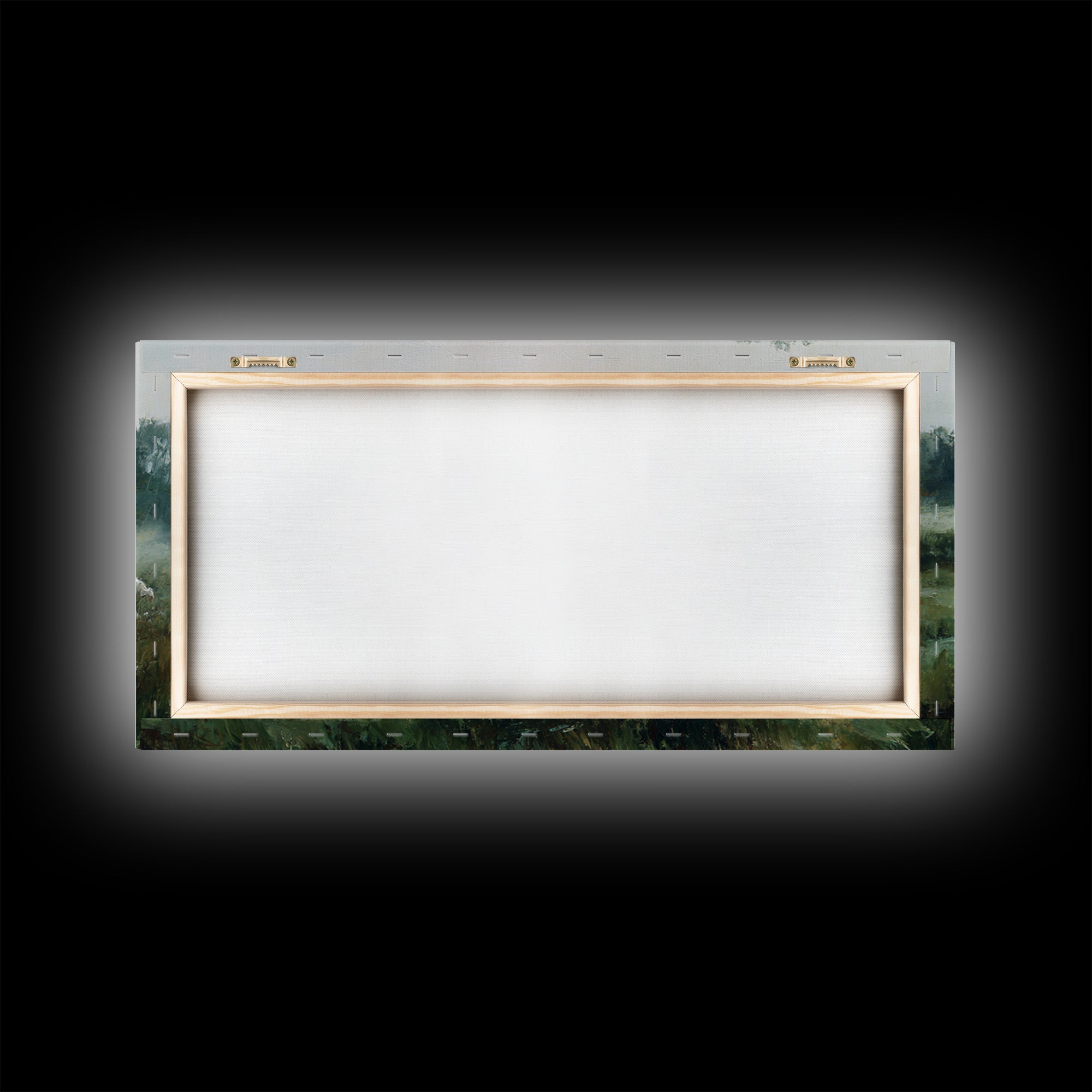 Meadow Of Peace | Framed Canvas Print | Christian Wall Art | Christian Art Canvas | Jesus Painting | Christian Christmas Art | Christian De