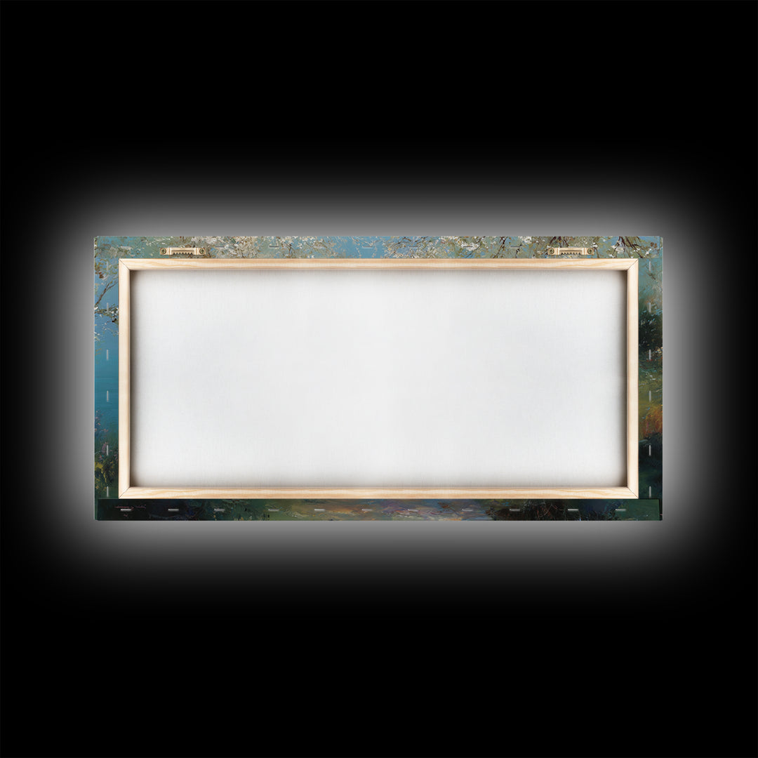 Path Of Grace – Framed Canvas Print – Christian Wall Art – Christian Art Canvas – Jesus Painting – Christian Gift Ideas – Christian Decor –